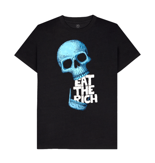 Black Eat the Rich Tee